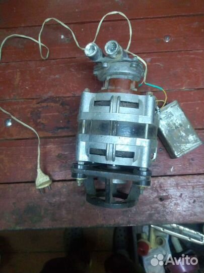 Двигатель от стиральной машины с помпой