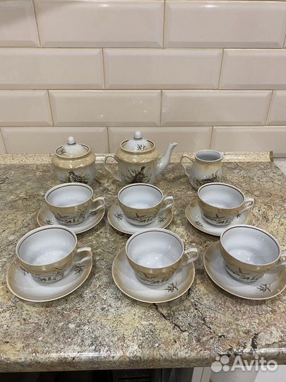 Чайный сервиз СССР барановка