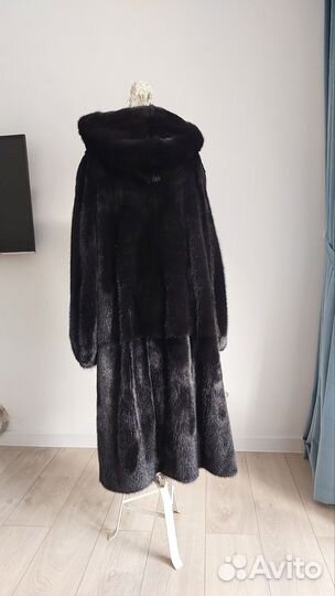 Норковая шуба новая 50-52-54 канадка