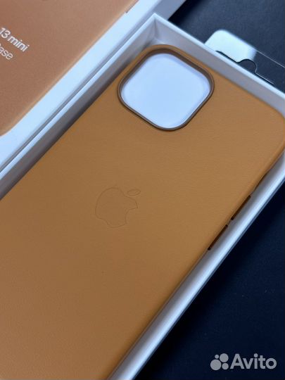 Чехол для iPhone 13 mini Leather Case