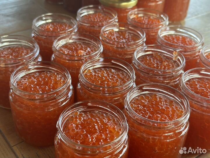 Икра кеты 2023года.сухая.вкусная.без. химии