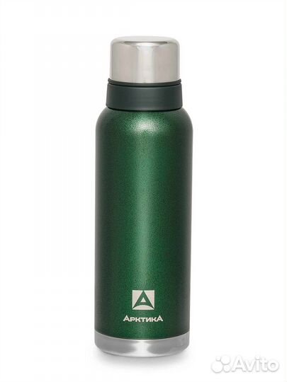 Термос Арктика 106-1200 зеленый 2 чашки