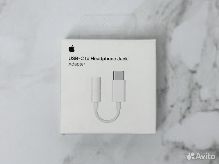 Переходник Apple USB-C to 3.5 mm Headphone Jack