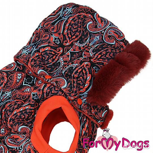 Куртка зимняя для больших собак (унисекс) 60 см сп