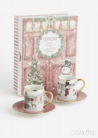 Подарочный набор для эспрессо hm новый