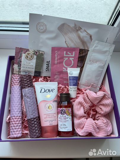 Подарочный Бьюти бокс с косметикой