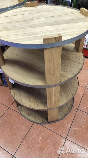 Бочка дуб декор торговое стойка остров