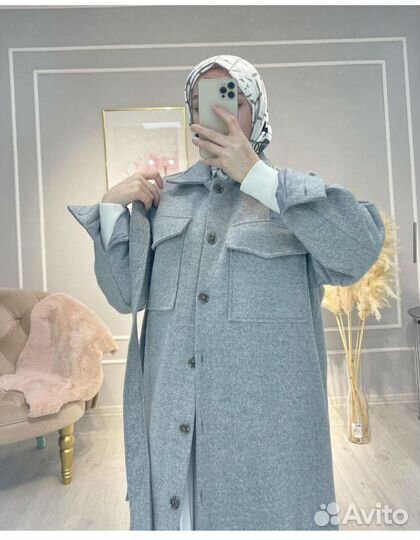 Пальто женское демисезонное 50 52 новое