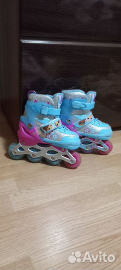 Роликовые коньки детские раздвижные