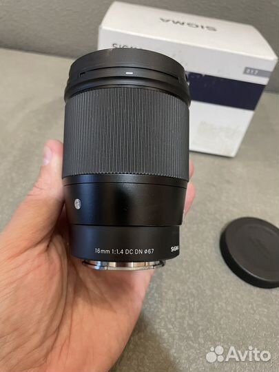 Sigma 16mm f 1 4 sony e