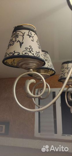 Люстра потолочная бу