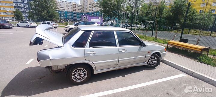 ВАЗ 2115 Samara 1.6 МТ, 2008, битый, 305 000 км
