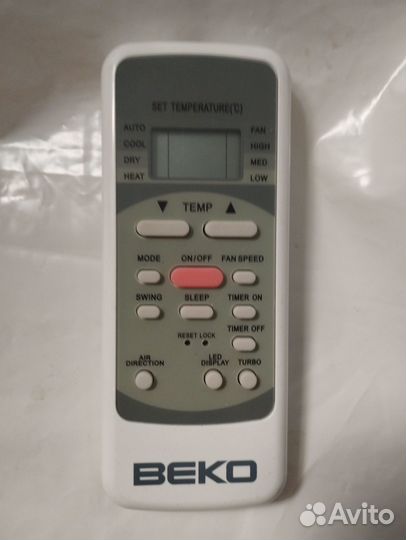 Пульт ду кондиционера beko