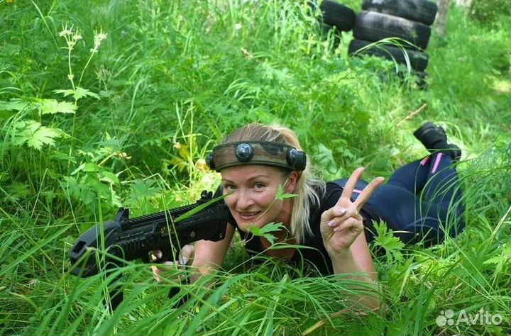 Игра выездной Лазертаг для детей и взрослых