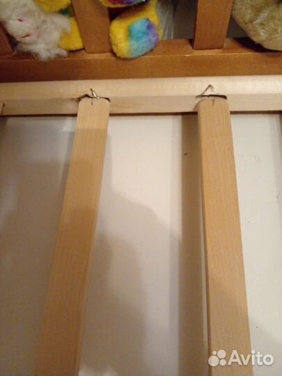 Детская кровать с маятником и ящиком