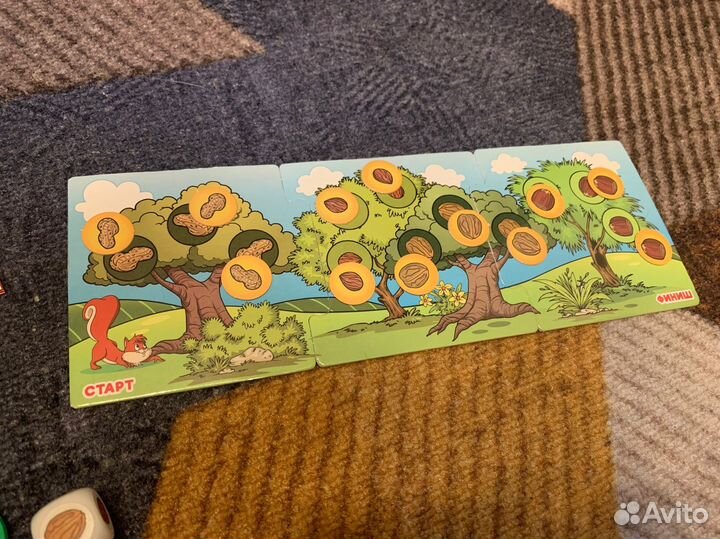 Первые настольные игры для малышей. Пакетом