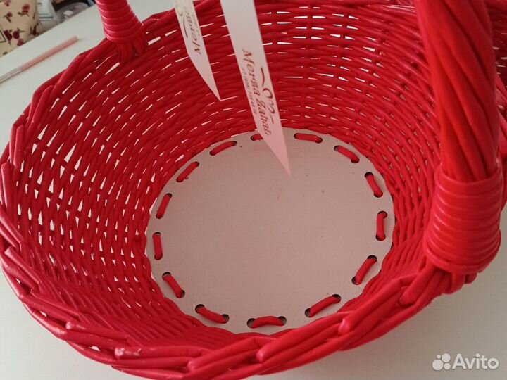 Корзина плетеная