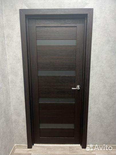 Двери межкомнатные с коробкой и наличниками