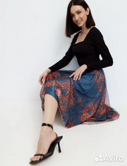 Юбка миди женская 46-48