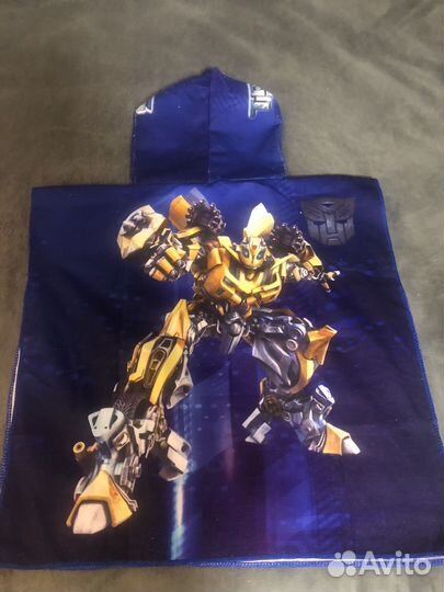 Полотенце пончо детское