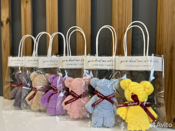 Полотенце мишка подарок