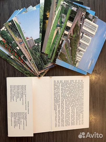 Набор открытки СССР грибы челябинск овощи