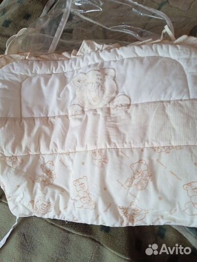 Бортики в детскую кроватку