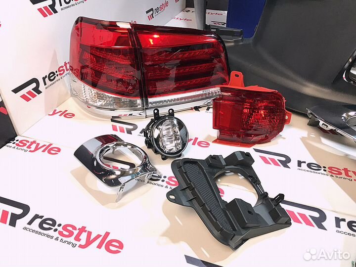 Рестайлинг Lexus LX570 c 07-12г в 12-15г GBT