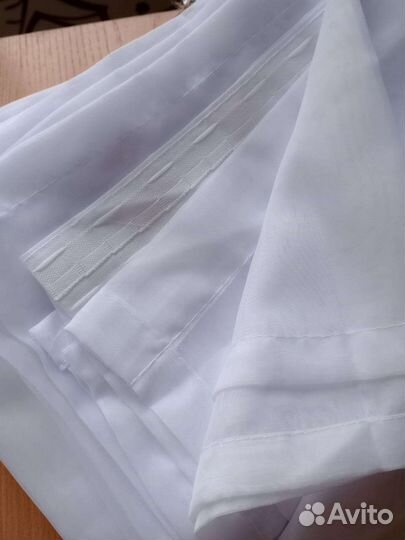 Тюль готовая штора Вуаль. Новая