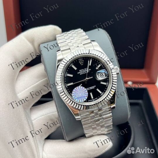 Часы мужские Rolex Datejust механика 41 мм