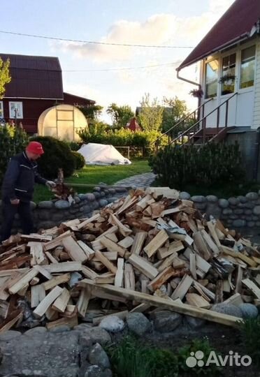 Дрова колотые