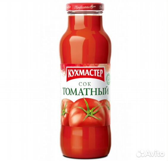 Сок Кухмастер Томатный с мякотью 700мл Кухмастер