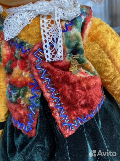 Коллекционная кукла целлулоид 50 см