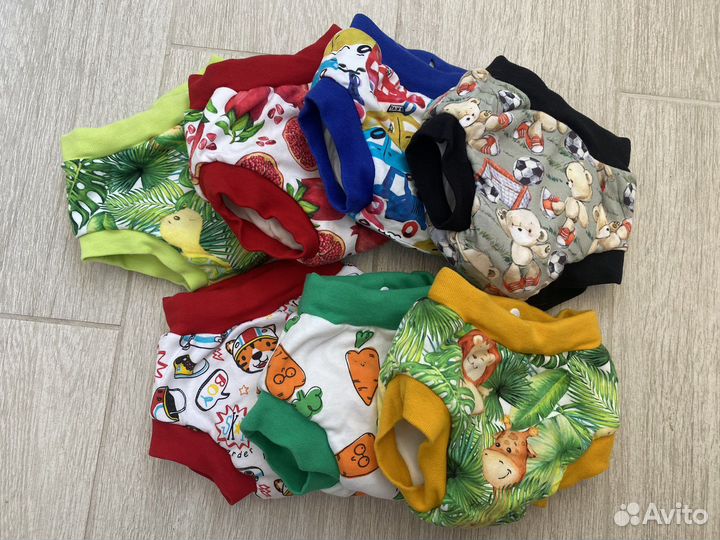 Многоразовые подгузники в размере М