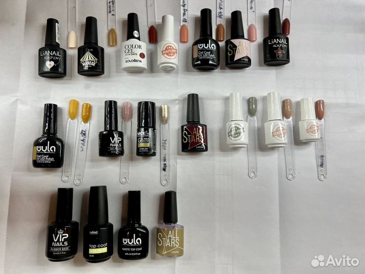 Набор для маникюра с уф-лампой