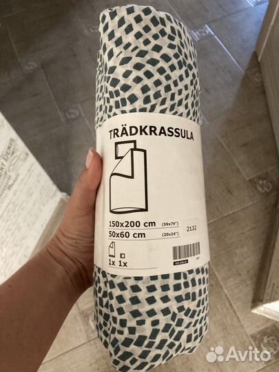 Белье IKEA tradkrassura новое 150