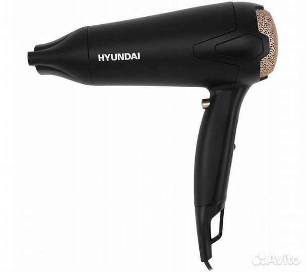 Фен Hyundai H-HDI0755 2000Вт черный матовый