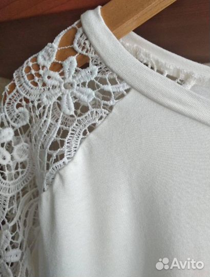 Трикотажная блузка женская