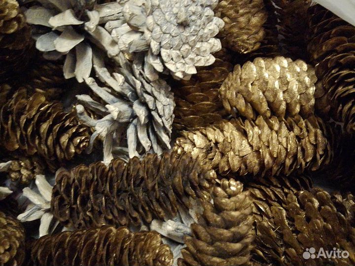 Шишки для декора