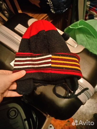 Шапка детская для мальчика на осень или весну