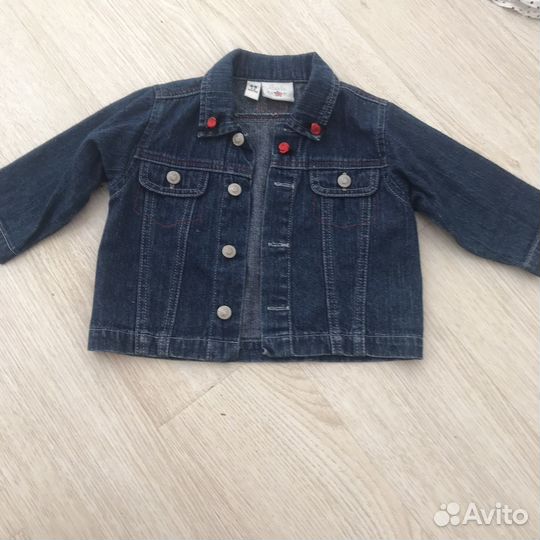 Джинсовая куртка детская