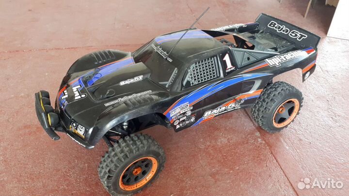 Машина на радиоуправлении с двс масштаб 1:5