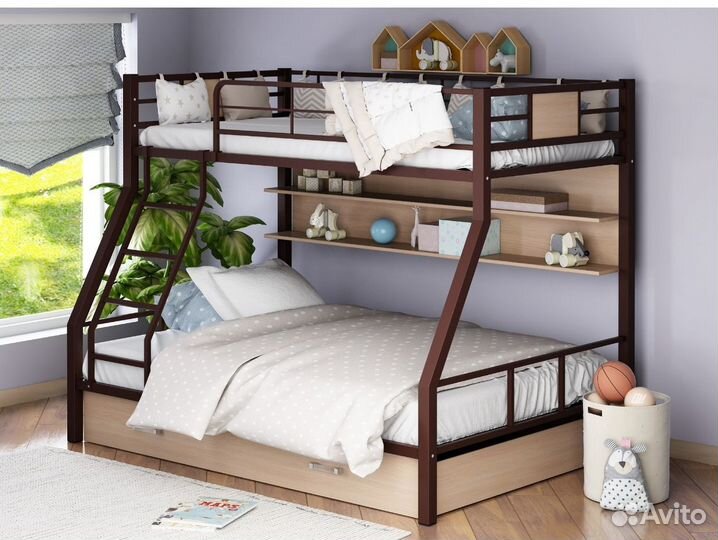 Кровать метал