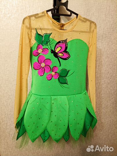 Шью платье на заказ для фигурного катания