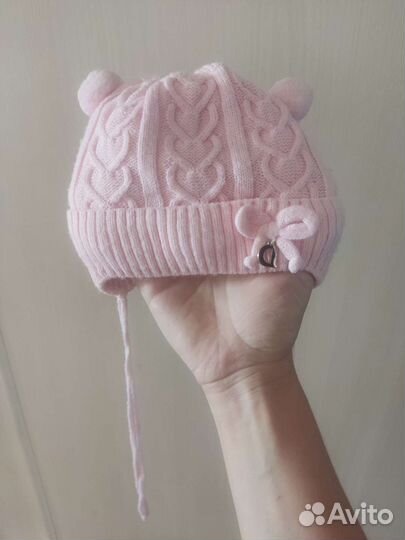 Зимняя шапочка для девочки