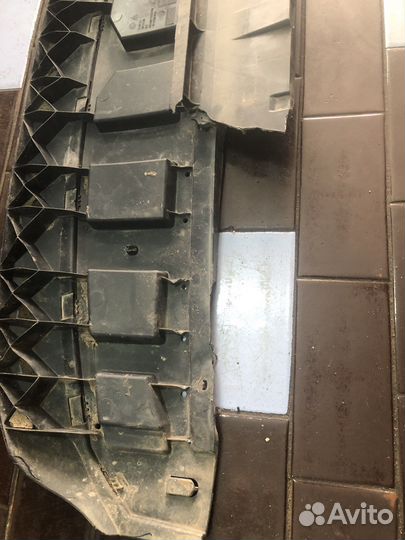 Защита переднего бампера 5JA807611 Skoda Rapid