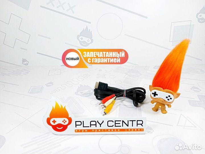 Кабель PlayStaiton AV Композитный PS1/PS2/PS3