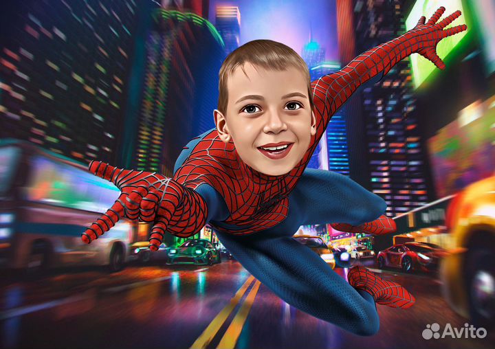 Шаржи на заказ по фото