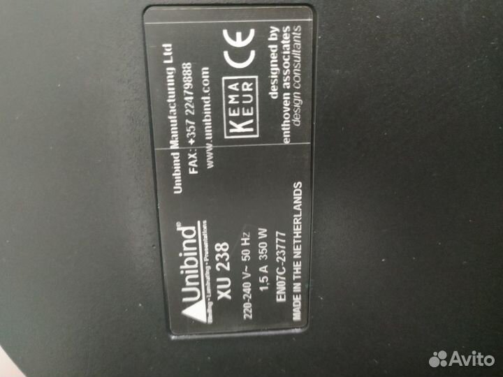 Термопереплетчик Unibind