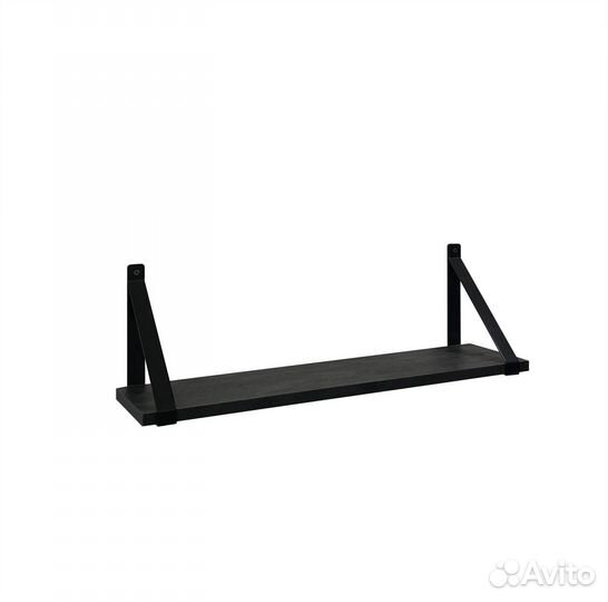 Полка настенная на металлическом каркасе боро, цве